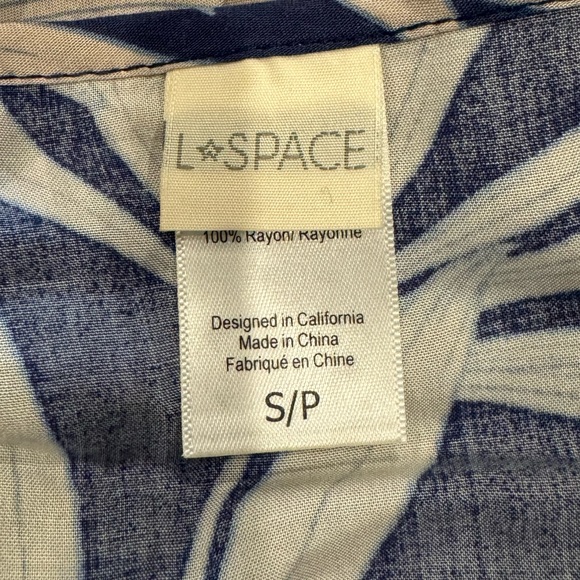 L*Space Polynesian Palm Soho Romper - Picture 5 of 9